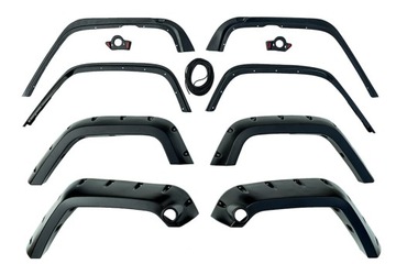 JEEP WRANGLER JK 2007-2018 4D POSZERZENIA NADKOLI BUSHWACKER 11,75