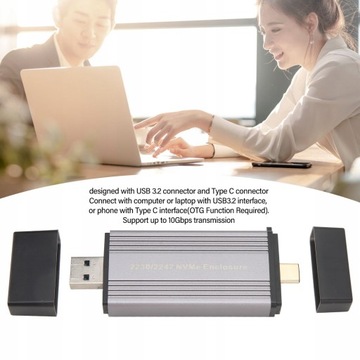 КОРПУС SSD M.2 NVME PCIE 2230/2242