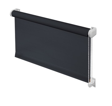 Roleta ścienna gładka pastowana antracyt 60x170cm