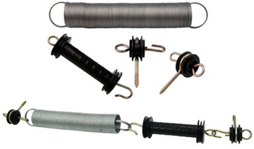 Комплект ворот, пружинная ручка, 2 изолятора