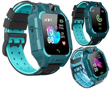 SMARTWATCH Zegarek GPS GRY latarka LOKALIZATOR