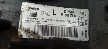 SEAT ARONA IBIZA 6F1 5 V 17- SVĚTLO LEVÝ PŘEDNÍ EU 6F1941005B