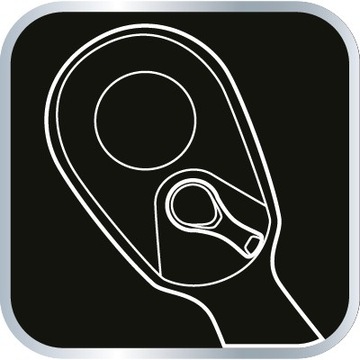 НАБОР 3 шт. КРОНШТЕЙН С ТРЕЩОТКОЙ 72T 1/2 + 1/4 + 3/8 ТОРЦЕВОЙ КЛЮЧ NEO