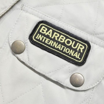 BARBOUR _ ŚWIETNA CUDOWNA KURTKA Z LOGO _ M/L