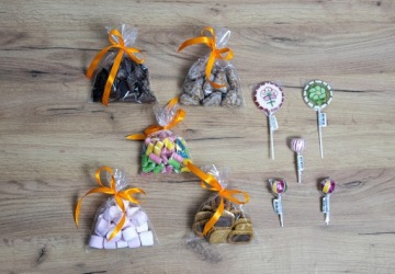 Пакеты для подарков из целлофановой фольги 25х35 см 100 шт.