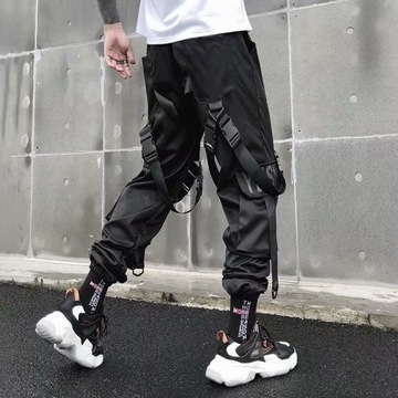 Joggers Cargo Pants for Men Casual Hip Hop Hit Col