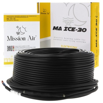 PRZEWÓD GRZEJNY KABEL GRZEWCZY PRZECIWOBLODZENIOWY ICE-30W/M | 4200W | 140M