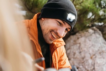 ПОДАРОК ​​РЫБОЛОВУ Кепка с USB-ФОНАРИКОМ