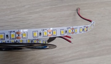 Taśma pasek LED 2835 12w/m IP20 5m zimna
