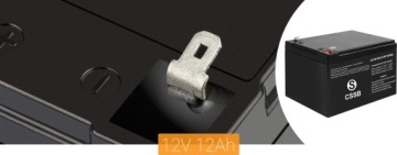AKUMULATOR AGM 12V 12Ah DO UPS HULAJNOGI TRAKTORA KOSIARKI ROWERU