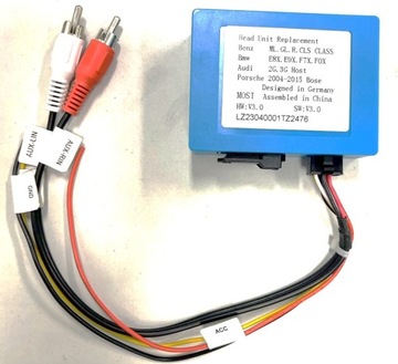 ADAPTER DEKODER INTERFEJS ŚWIATŁOWODOWY PORSCHE AUDI 2G/3G BMW