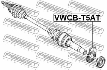 ПОДШИПНИК ВАЛА VWCB-T5AT FEBEST