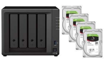 Serwer Synology DS923+ 32GB + 4x 6TB Seagate