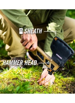 Топор GERBER Bushcraft Топор койота ВЫЖИВАНИЕ