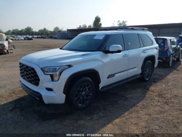 Toyota Sequoia II 2024 Toyota Sequoia 2024 TOYOTA SEQUOIA PLATINUM, silnik 3.4, 44, od ubezpieczy, zdjęcie 2