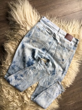 hollister dżinsy dekatyzowane skinny fit W32