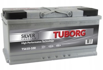 Akumulator Tuborg TS610-100 110Ah 1000A P+