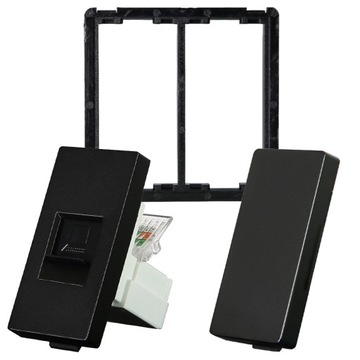 Модуль розетки для компьютера RJ45 категории 5e