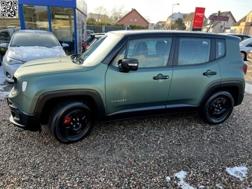 Jeep Renegade SUV 1.6 E-TorQ 110KM 2017 Jeep Renegade Black WeekendLPG-Salon PL- Sliczny kolor - Mat 1.6 110KM, zdjęcie 5