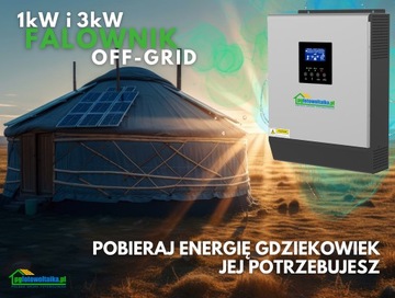 Инвертор Солнечный инвертор PWM 3KW50A OFF-GRID Для хранения энергии + WiFi