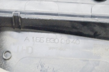 MERCEDES-BENZ GL X166 FILTR VZDUCHU BOX A1668300040 3.00 DIESEL 190KW 201