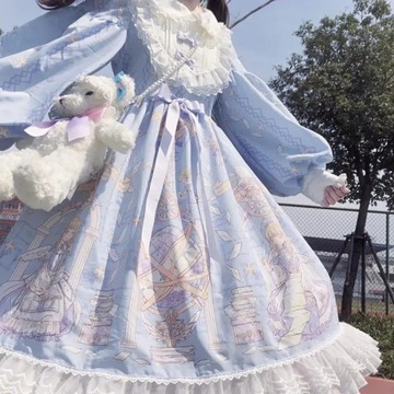 SUKIENKA LOLITA HARAJUKU JAPOŃSKA KAWAII UROCZA DZIEWCZĘCA NA PREZENT