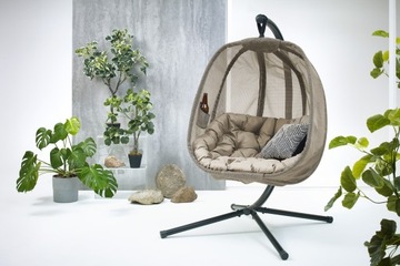 HUŚTAWKA HAMAK FOTEL WISZĄCY OGRODOWY TARASOWY