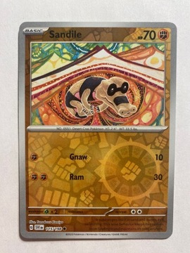 Scarlet & Violet reverse 115/198 Sandile