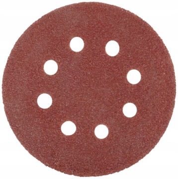 ДИСКИ НА НАЛИЧКЕ, САМОКЛЕЙКИ, ДЛЯ ШЛИФОВАЛЬНОЙ МАШИНЫ 125 мм P60 10 шт.