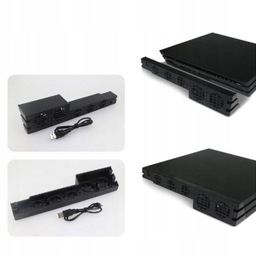 Игровая консоль с зажимом для вентилятора радиатора,