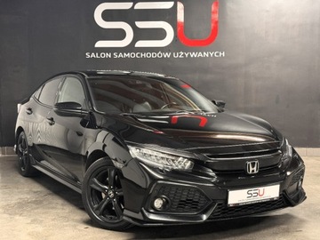 Honda Civic X Hatchback 5d 1.5 VTEC Turbo 182KM 2017 Honda Civic 1.5 T 182 KM Sport CarPlay Kamera Full Led Nawigacja PDC SSU, zdjęcie 1