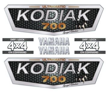 Наклейки YAMAHA KODIAK !!! ВСЕ МОДЕЛИ !!!
