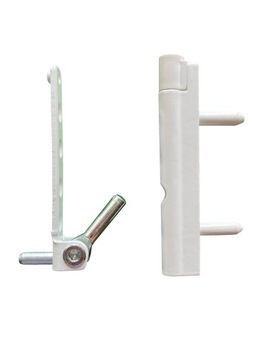 ПЕТЛЯ НИЖНЯЯ WINKHAUS БЕЛАЯ ДЛЯ ОКОН ПВХ СТАРОГО ТИПА, для створки и рамы