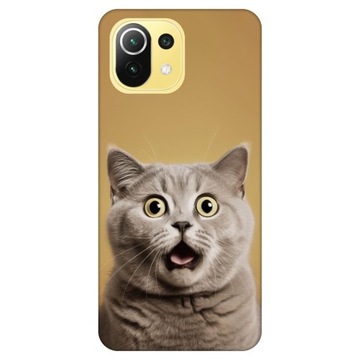 Etui do Xiaomi Mi 11 Lite 4G / 5G Wzory Koty Kotki Kocurki Kociaki