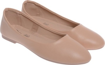 БАЛЕТКИ ЖЕНСКИЕ МЯГКИЕ CLASSIC BEIGE бежевый 38