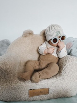 Пенопластовое сиденье для ребенка, детский плюшевый диван с ушками, FREE NAME