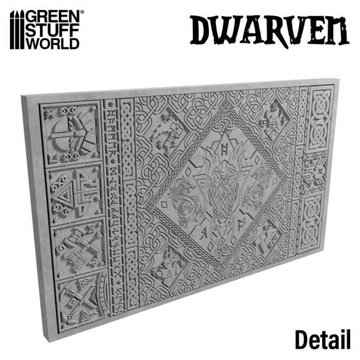 GREEN STUFF WORLD Rolling Pin Dwarven