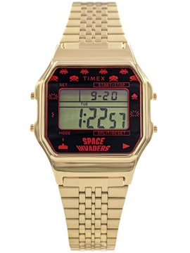 MĘSKI ZEGAREK TIMEX TW2V30100 T80 SPACE INVADERS CYFROWY