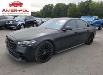 Mercedes Klasa S W223/V223 2021 Mercedes-Benz Klasa S 580 4Matic 2021 4.0 Benzyna 496KM