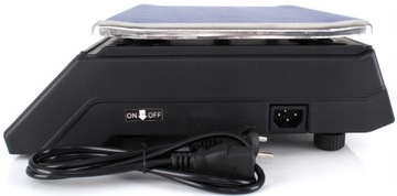 DUŻA ELEKTRONICZNA WAGA SKLEPOWA KALKULACYJNA 40KG