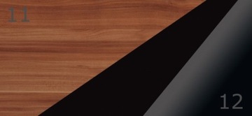 RINGO мебель _15 книжный шкаф 1DSWO, глянцевый фасад