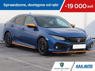 Honda Civic X Hatchback 5d 1.0 VTEC Turbo 129KM 2017 Honda Civic 1.0 VTEC Turbo, Salon Polska