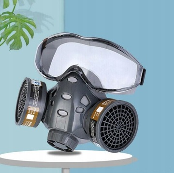 PEŁNOTWARZOWA MASKA 8201 Z FILTRA PRZECIWPYŁOWA FILTRAMI KASETOWYMI