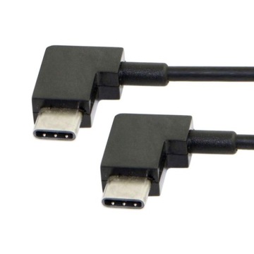 Угловой кабель USB-C типа C на USB-C типа C, 0,3 м