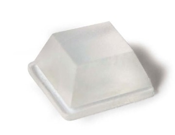 ODBOJNIK SILIKONOWY 20 x 20 x 8 - 9 szt na listku