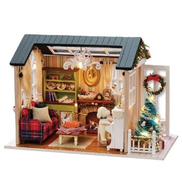 1:24 Dollhouse Miniature DIY House Creative Room
