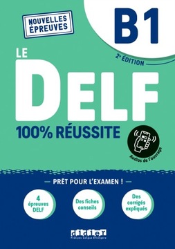 DELF B1 100% reussite 2021 podręcznik + Onprint