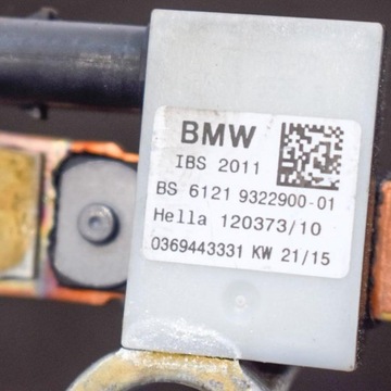 BMW 2 CABRIO F23 MÍNUSOVÝ KONEC PŘÍVODU AKUMULÁTORU 9322900 2015