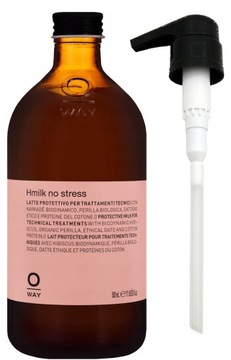 OWAY HMILK NO STRESS Mleczko odbudowujące do włosów 500ml