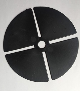 ПОДСТАВКА, резиновая подставка 8 мм для плитки ТЕРРАСА, набор 50 шт.